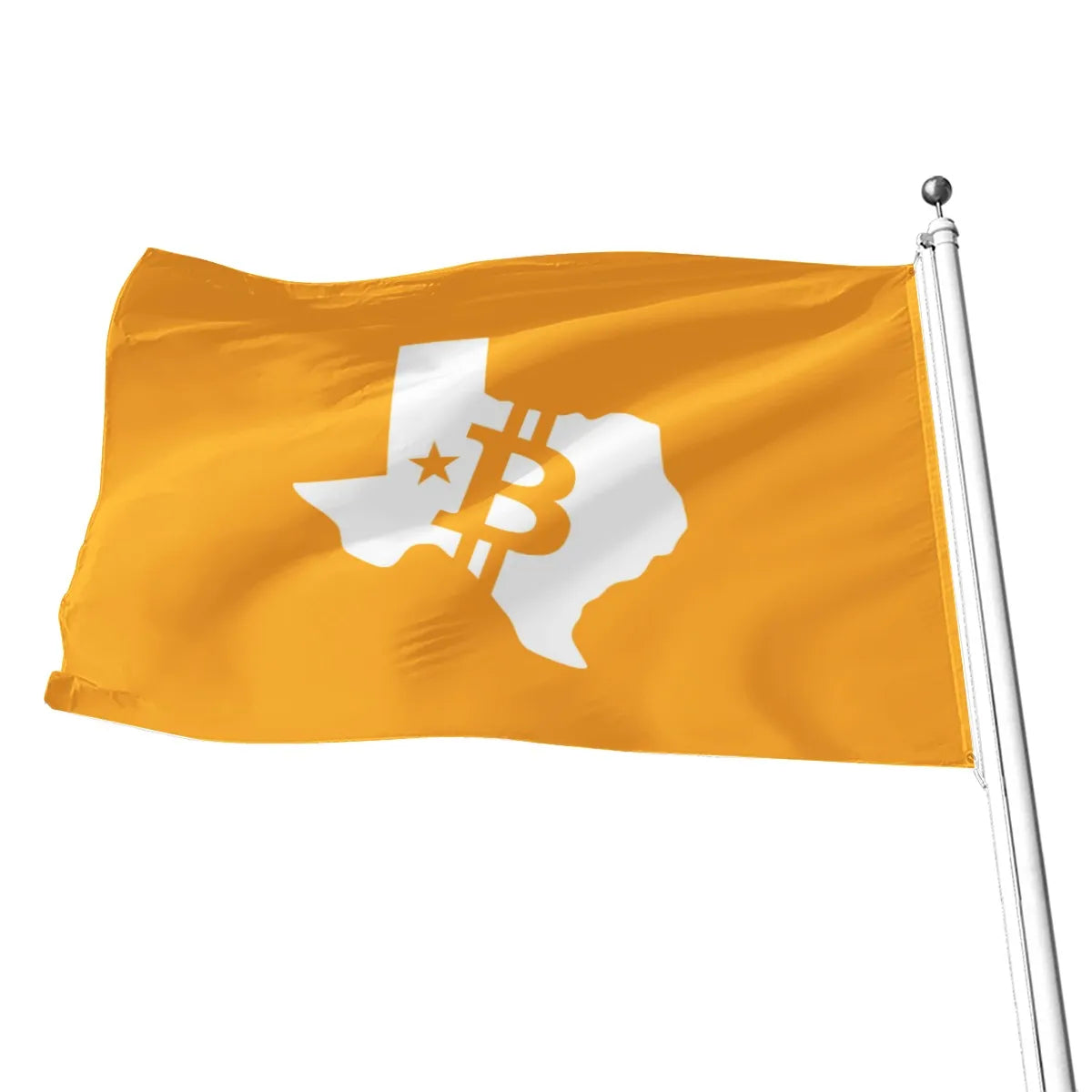 Texas Bitcoin Flag
