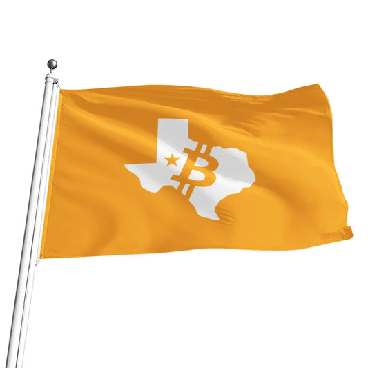 Texas Bitcoin Flag