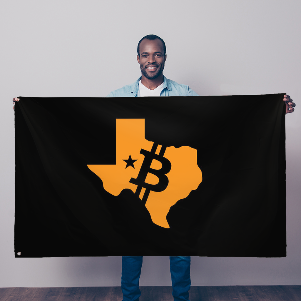 Texas Bitcoin Flag