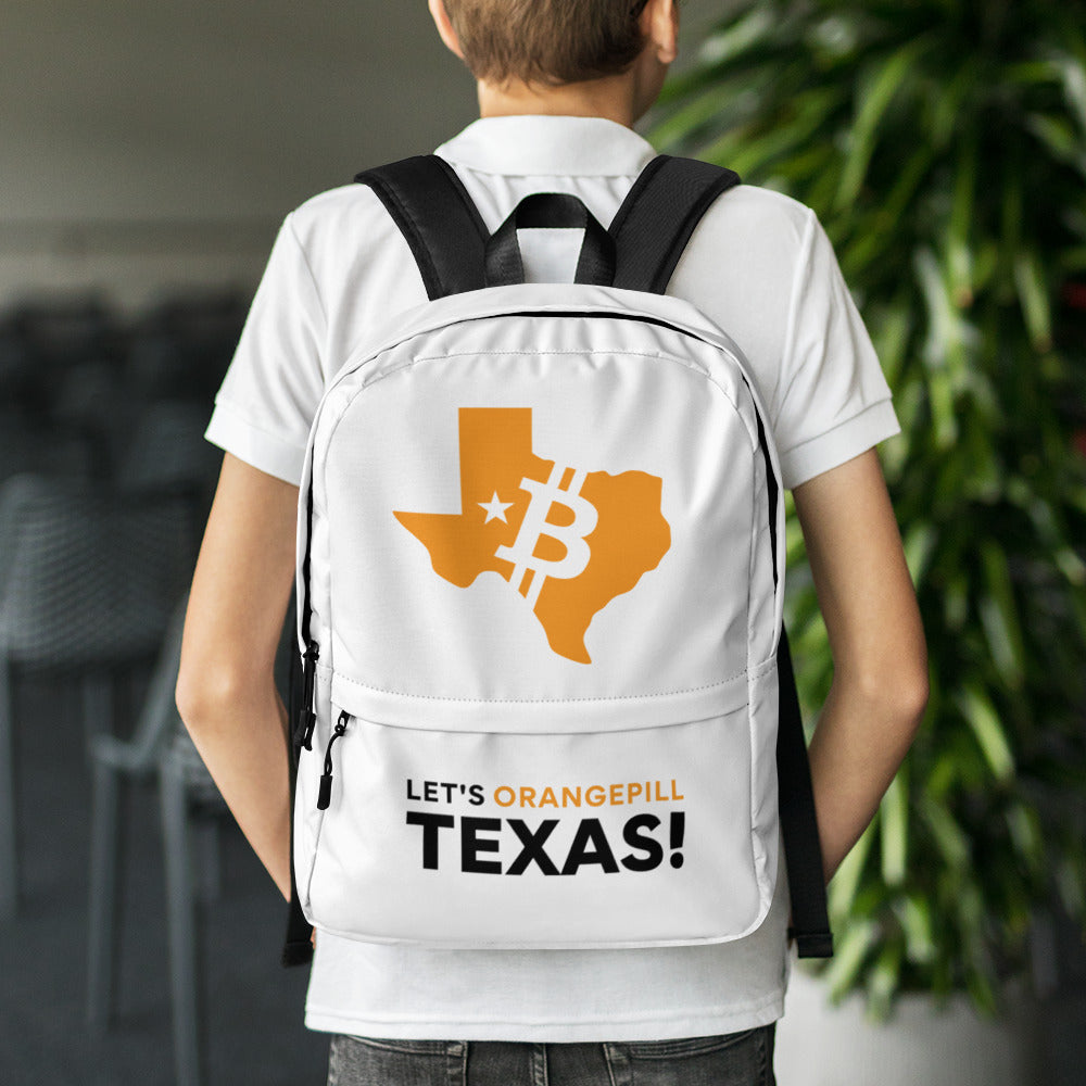 Let's Orangepill Texas! Backpack
