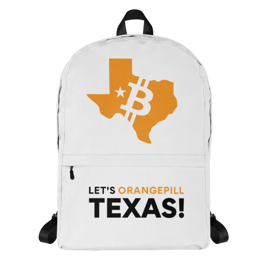 Let's Orangepill Texas! Backpack
