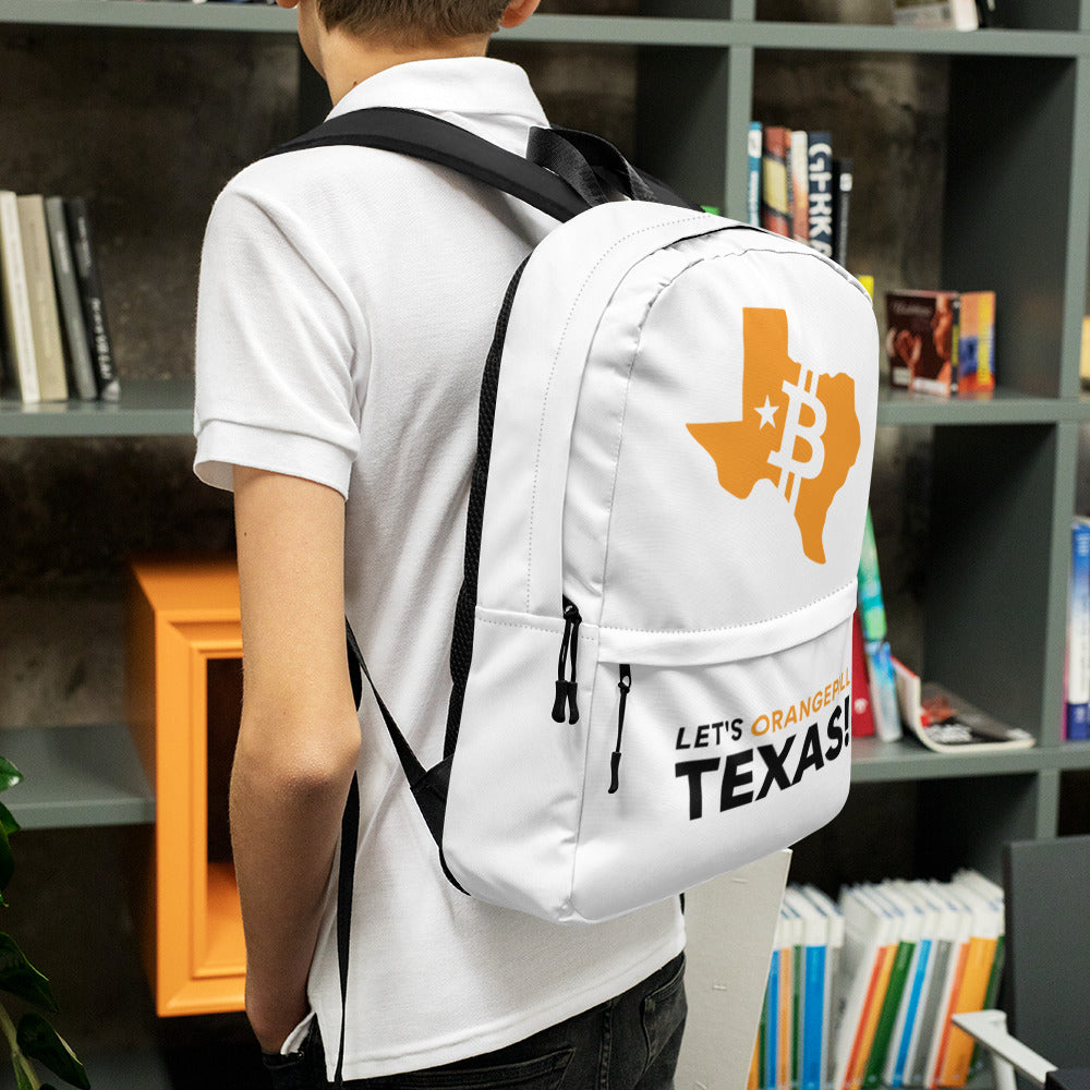 Let's Orangepill Texas! Backpack