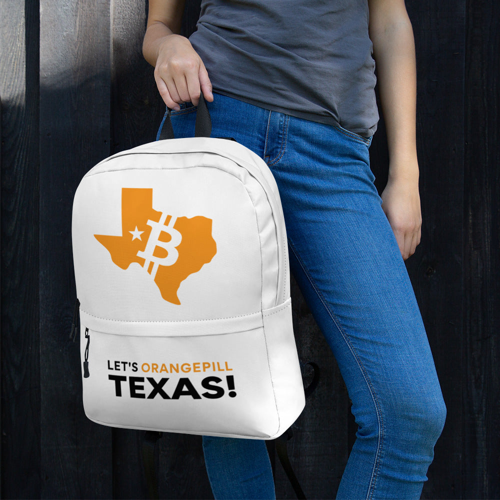 Let's Orangepill Texas! Backpack