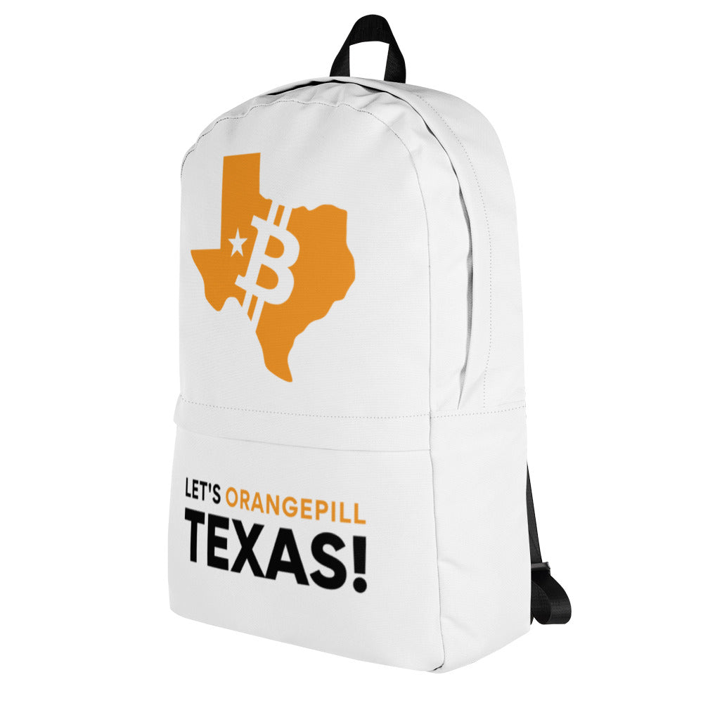 Let's Orangepill Texas! Backpack
