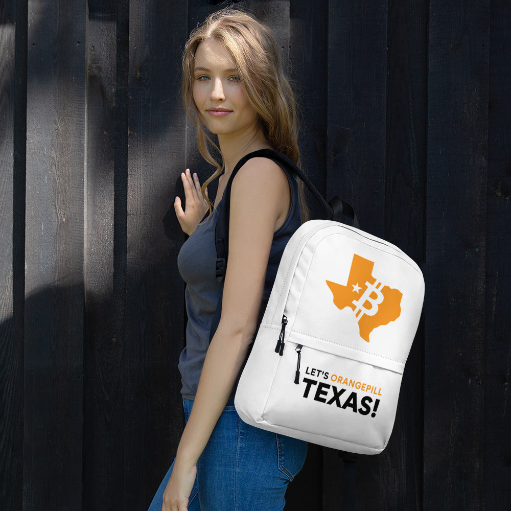 Let's Orangepill Texas! Backpack
