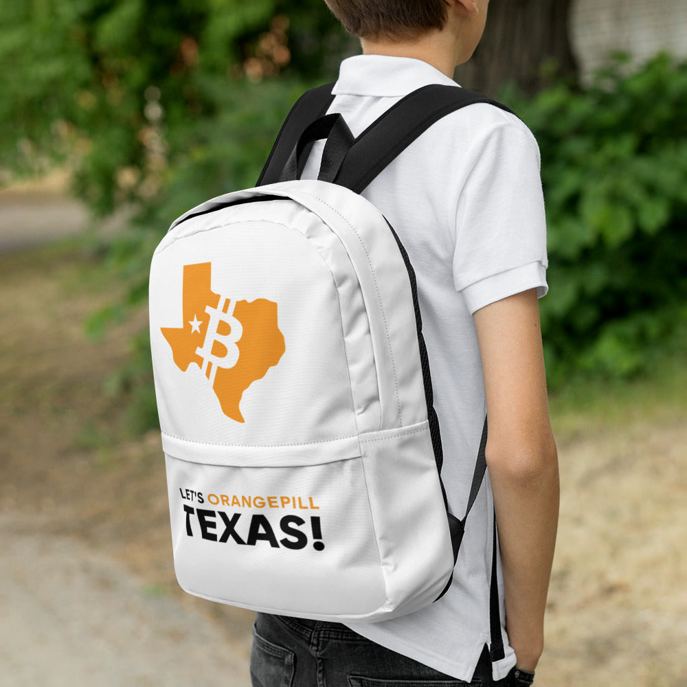 Let's Orangepill Texas! Backpack