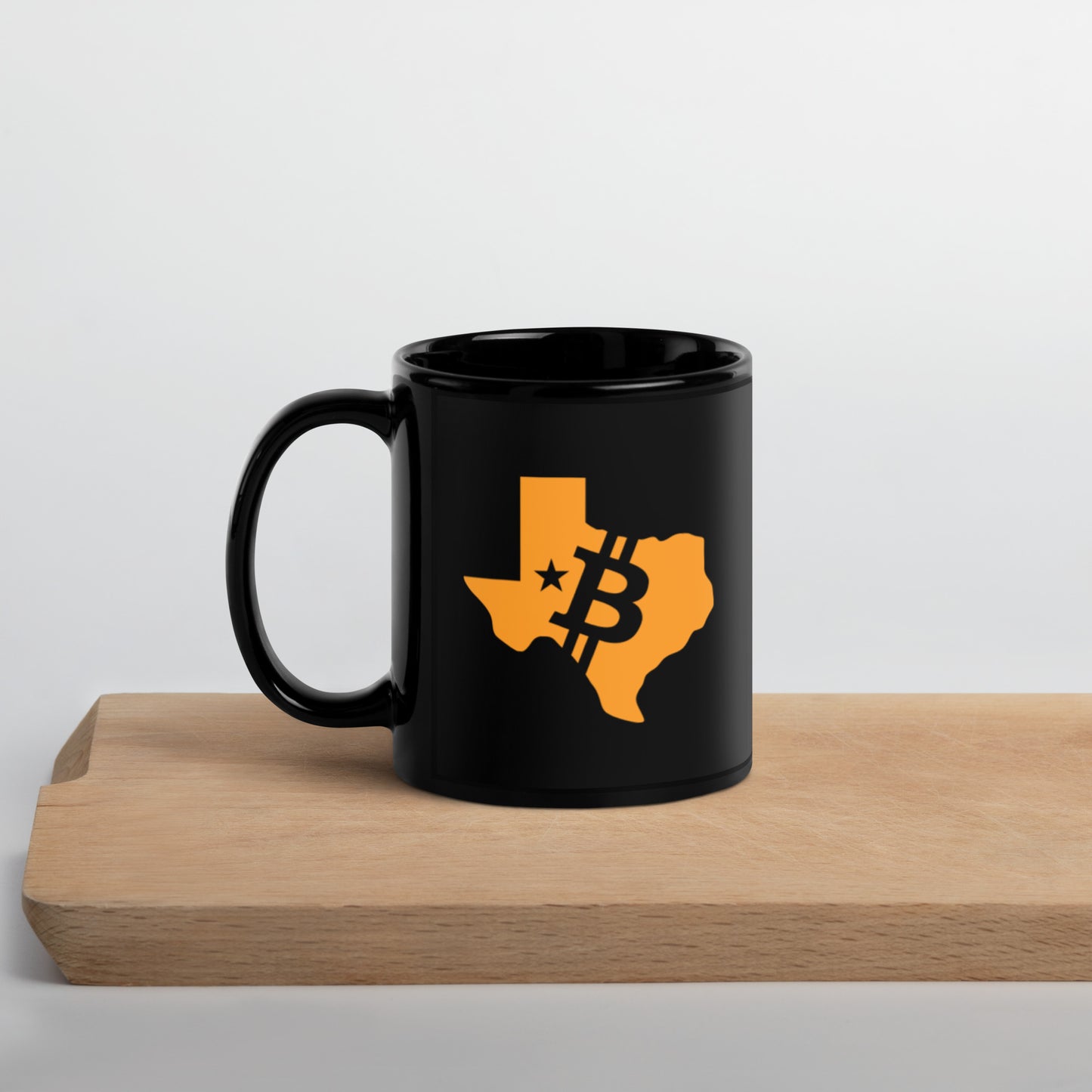 Black Glossy Mug