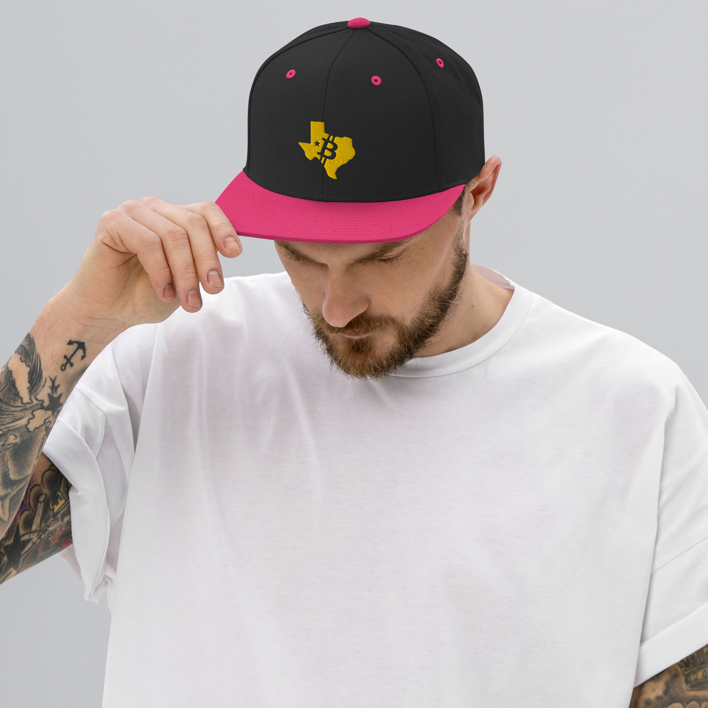 Orangepill Logo Snapback Hat