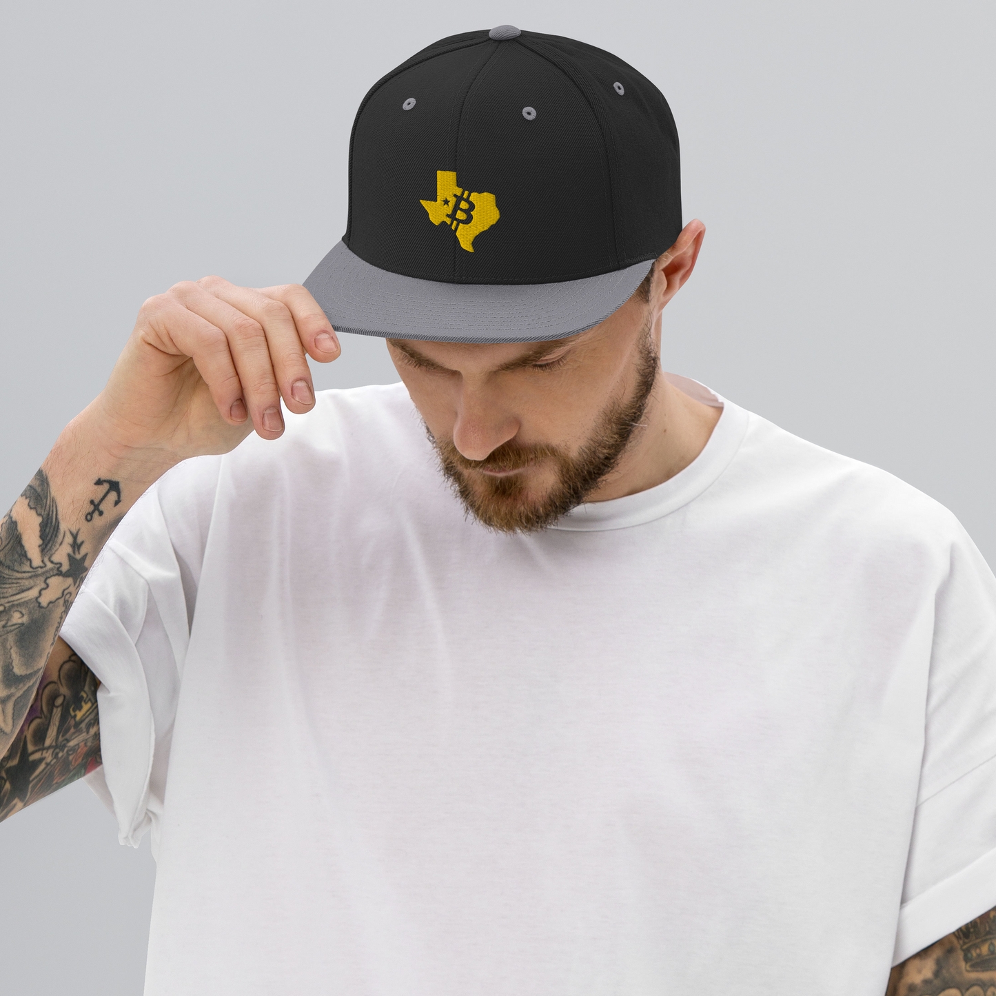 Orangepill Logo Snapback Hat