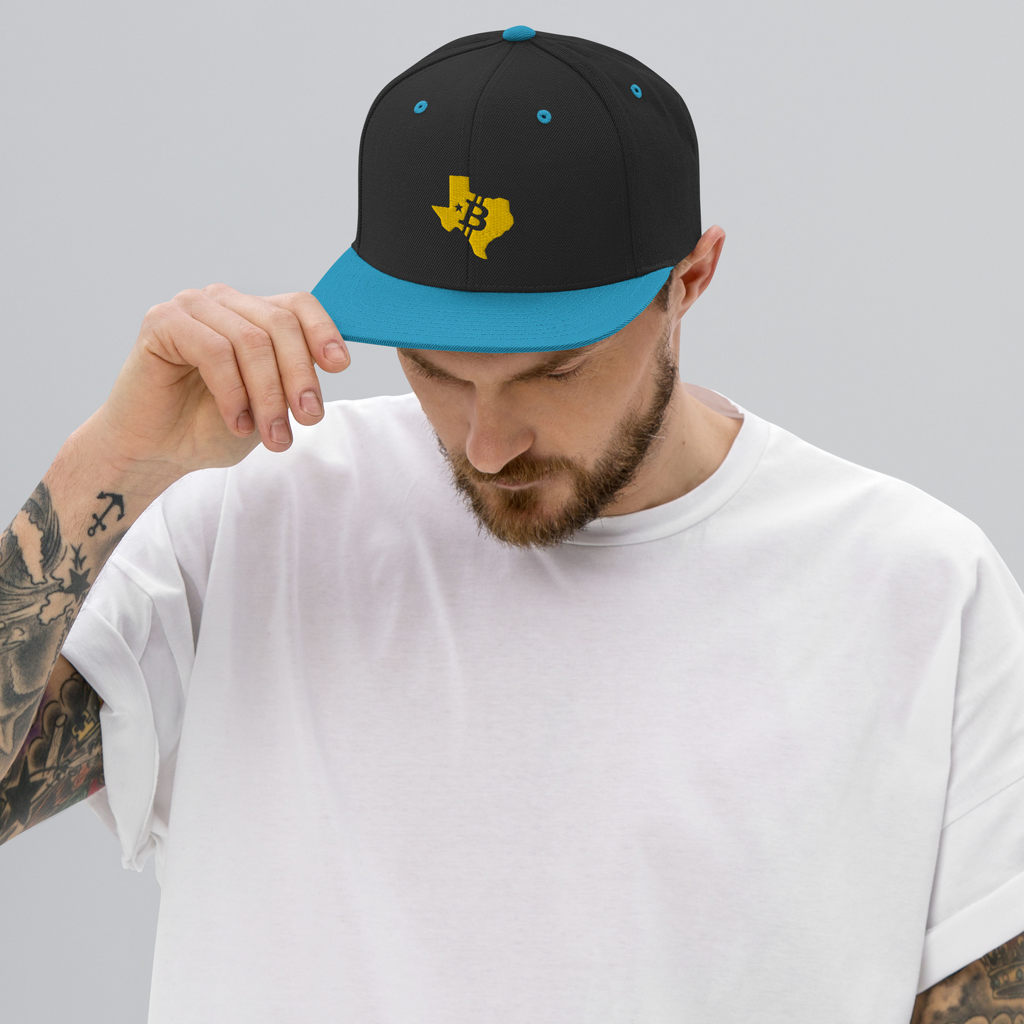 Orangepill Logo Snapback Hat