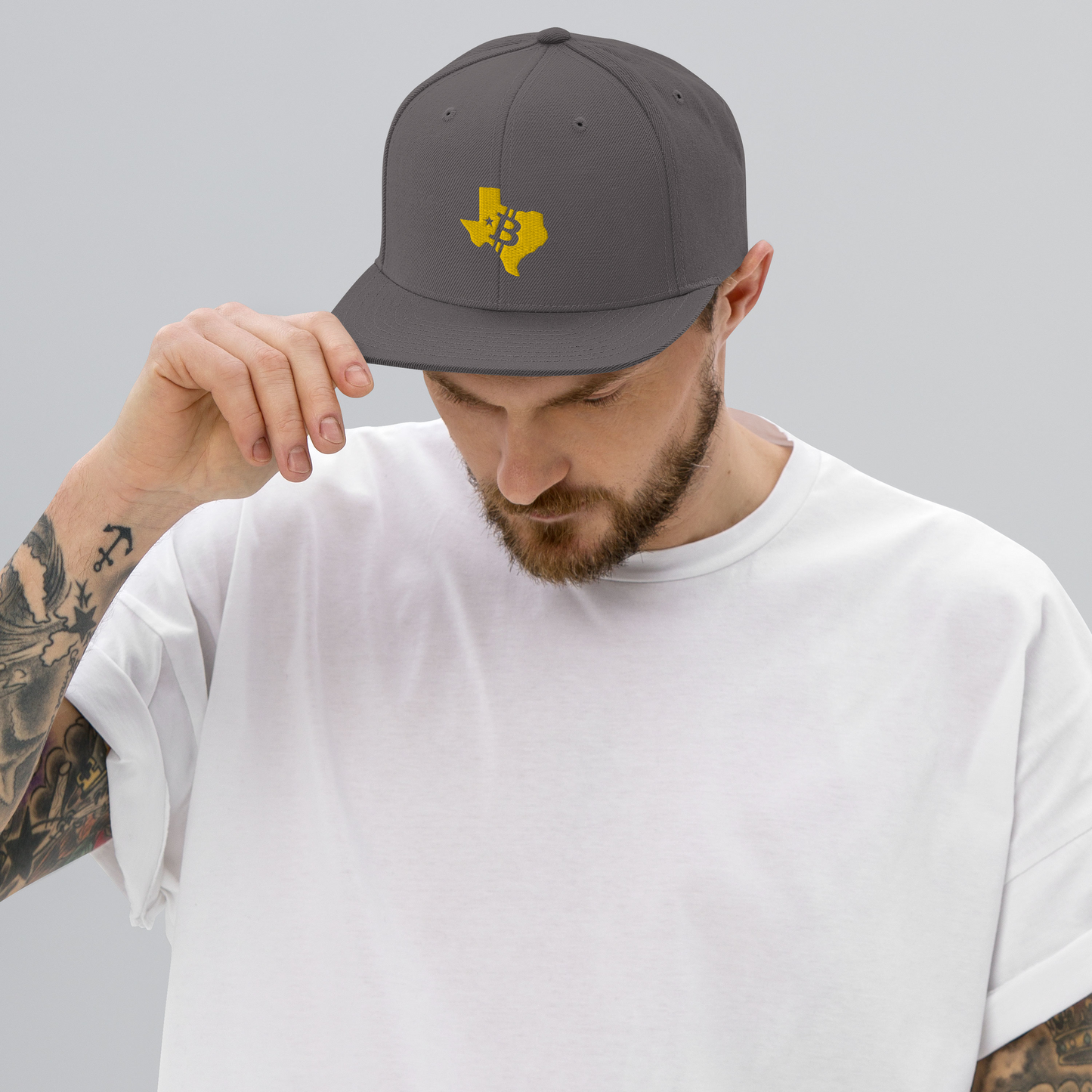 Orangepill Logo Snapback Hat