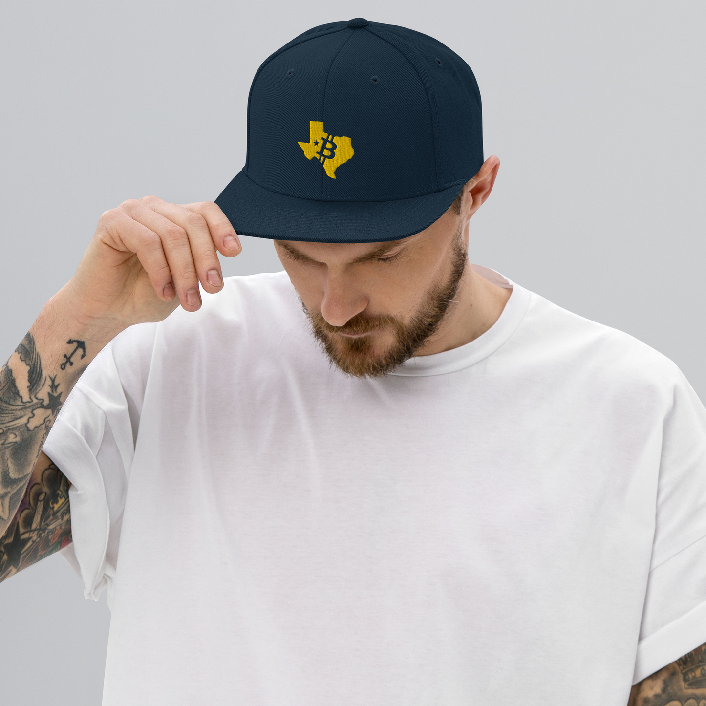 Orangepill Logo Snapback Hat
