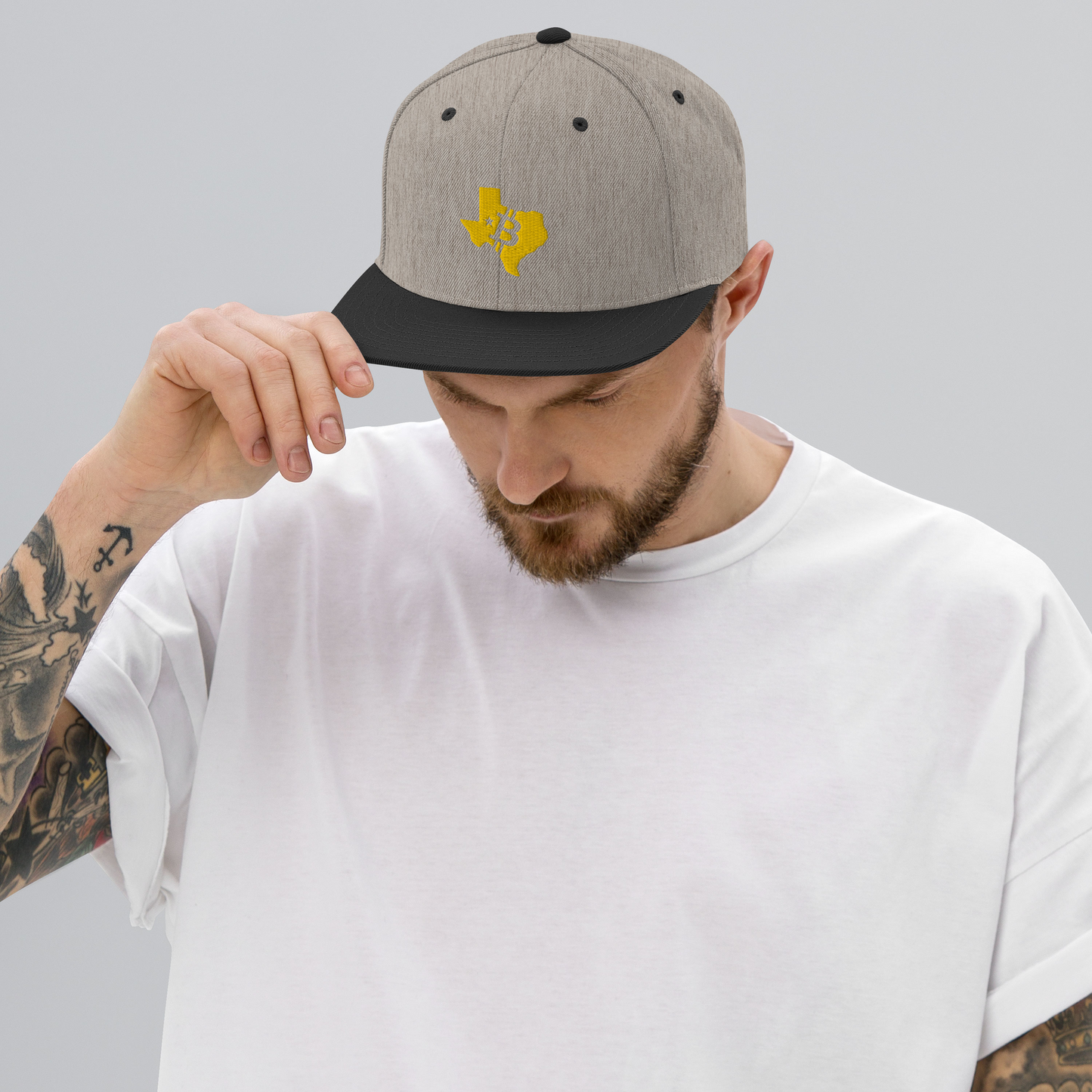 Orangepill Logo Snapback Hat