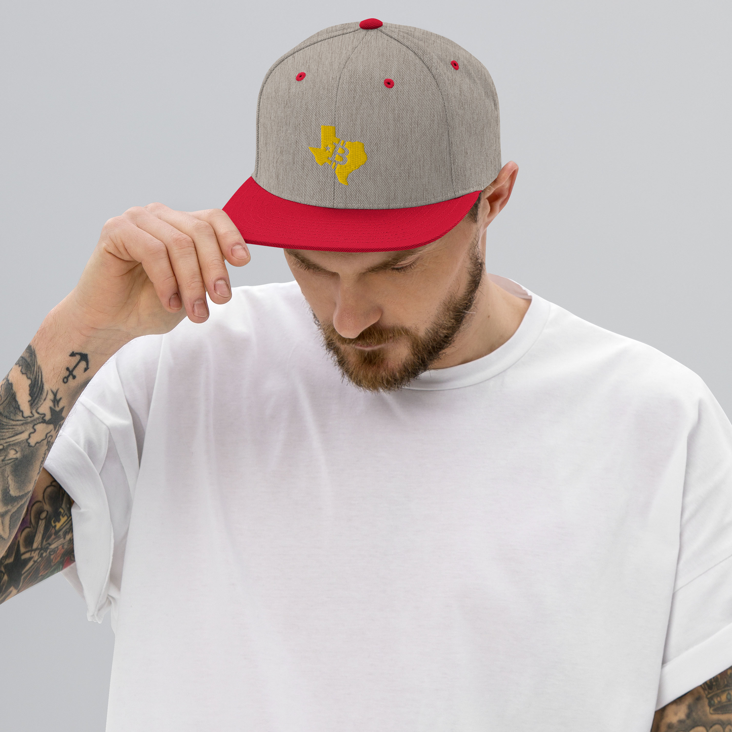 Orangepill Logo Snapback Hat