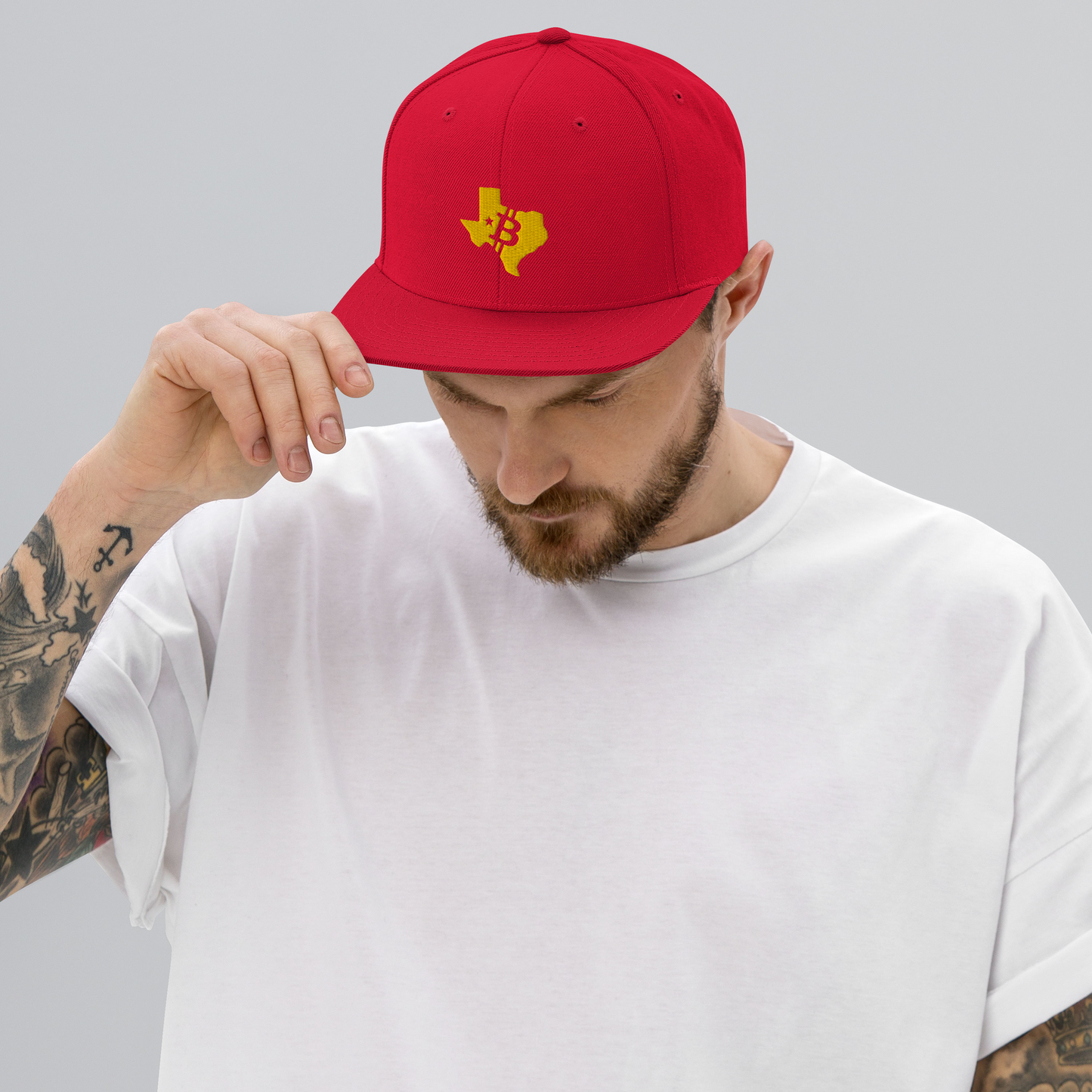 Orangepill Logo Snapback Hat