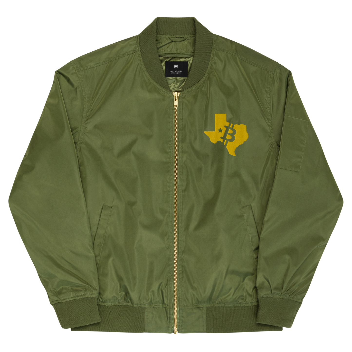 Premium recycled bomber jacket