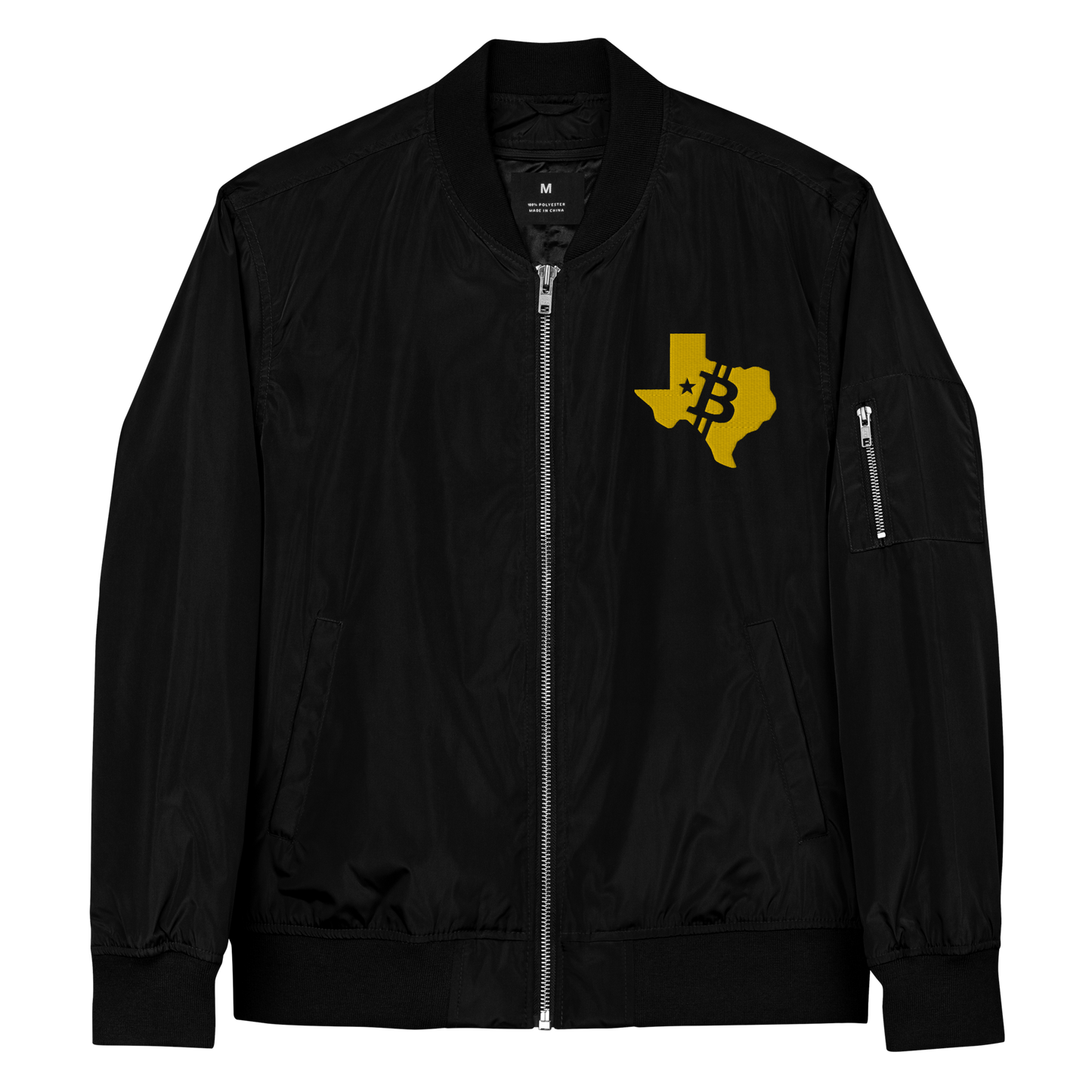 Premium recycled bomber jacket