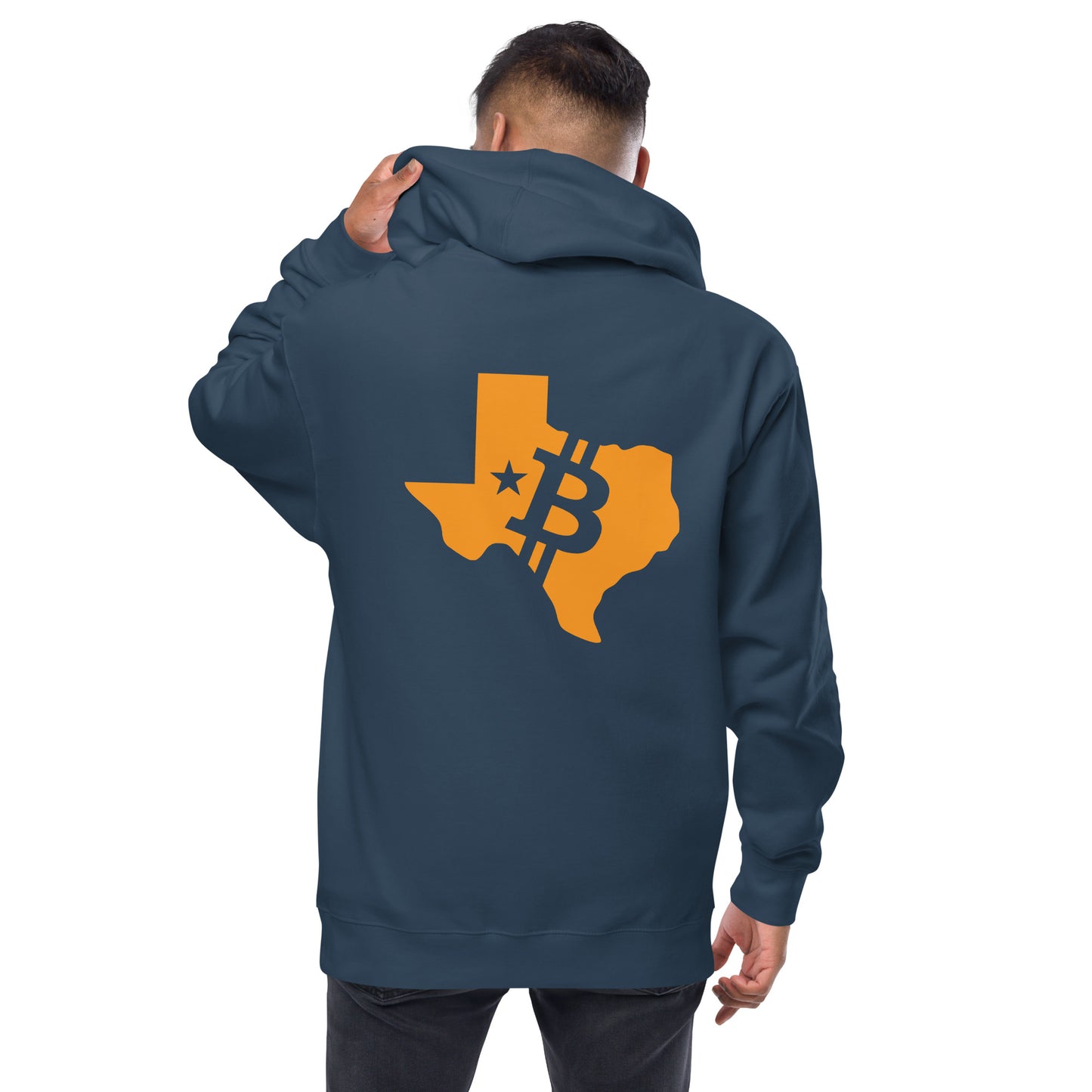Unisex fleece zip up hoodie