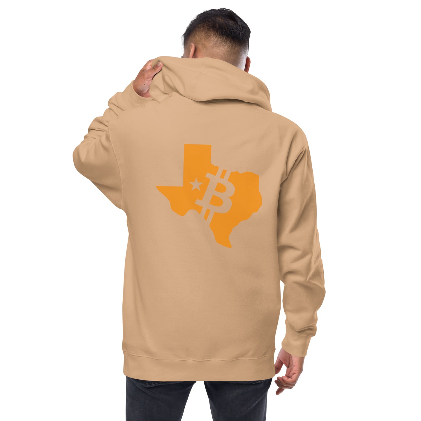 Unisex fleece zip up hoodie