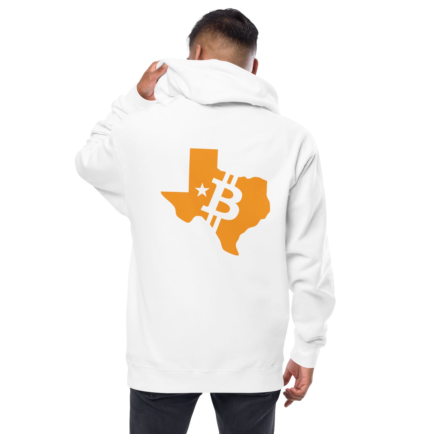 Unisex fleece zip up hoodie