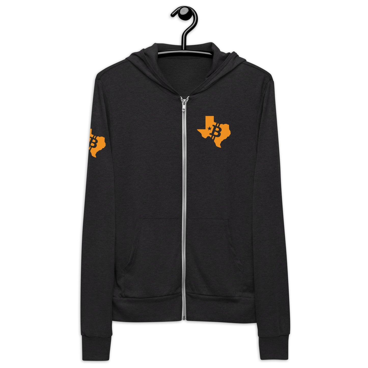 Unisex Orangepill Texas zip hoodie