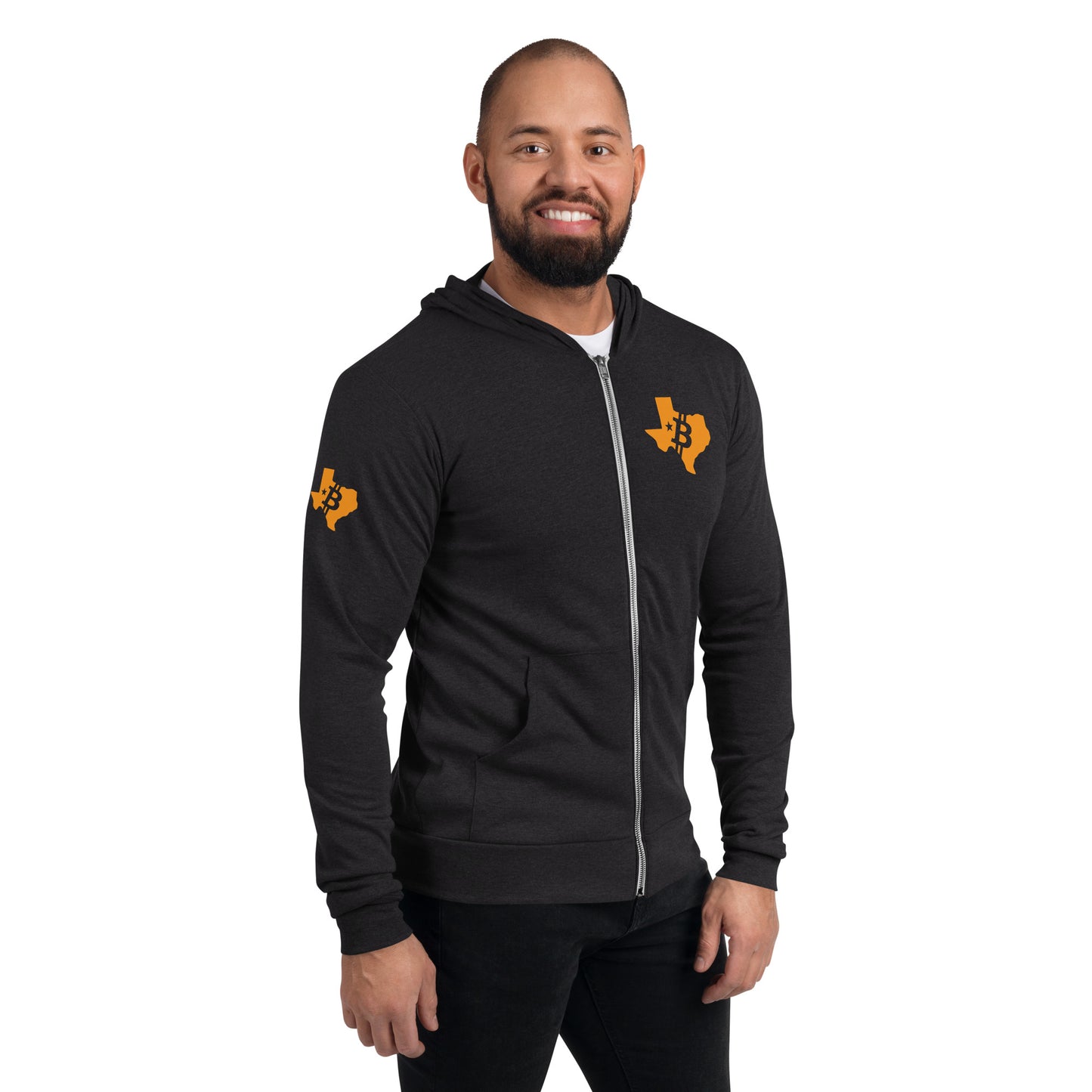 Unisex Orangepill Texas zip hoodie