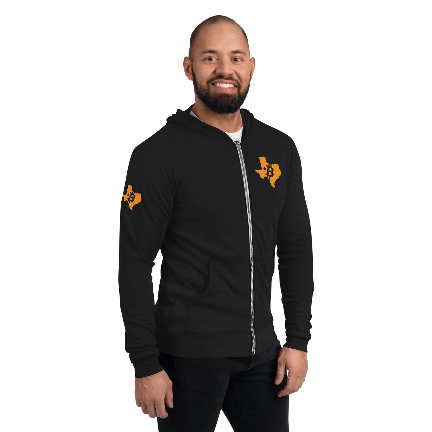 Unisex Orangepill Texas zip hoodie
