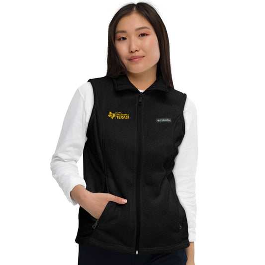 Women’s Columbia fleece vest