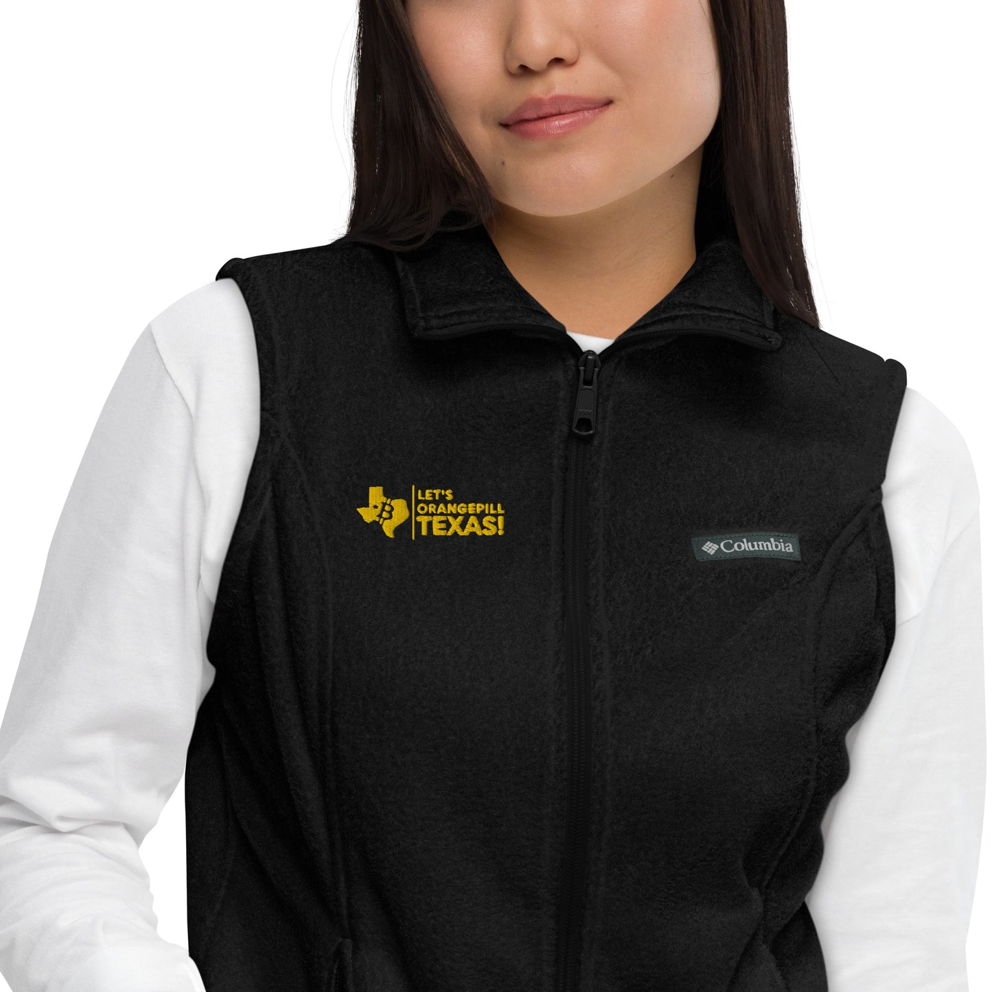 Women’s Columbia fleece vest