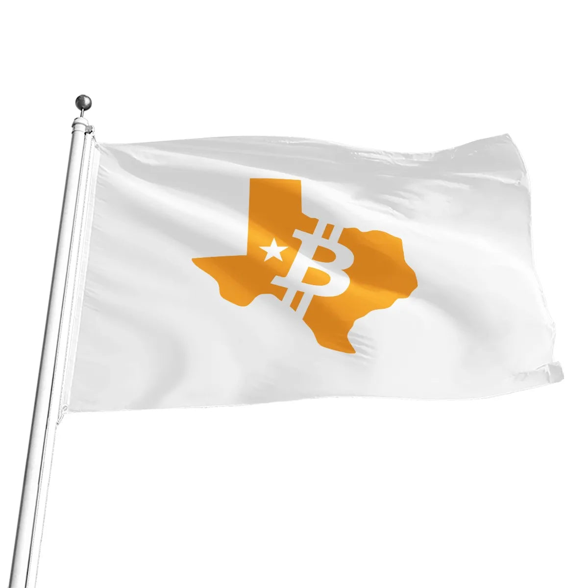Texas Bitcoin Flag