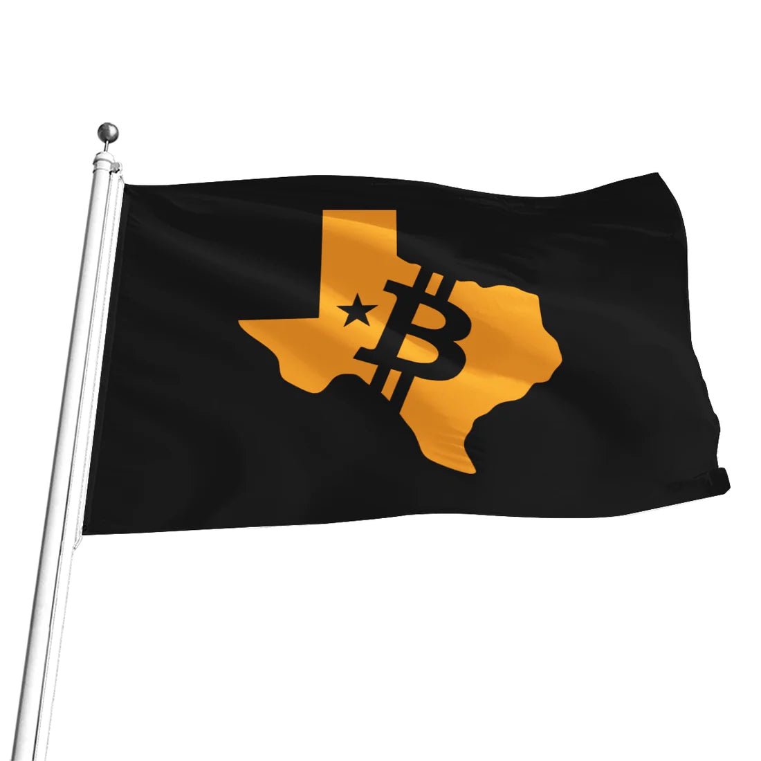 Texas Bitcoin Flag