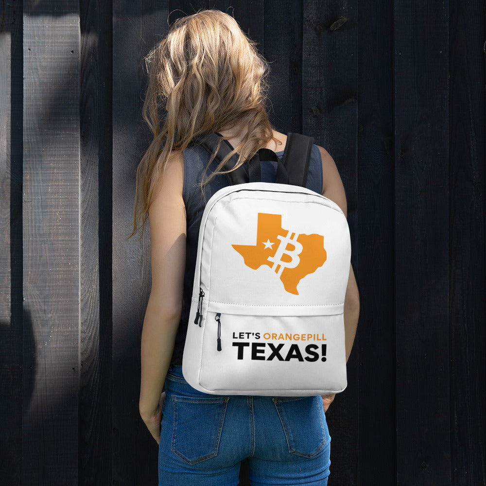 Let's Orangepill Texas! Backpack